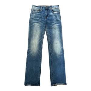 Men's American Eagle Original Boot Blue Jeans Dark Wash Sz 32x36 Next Level Flex